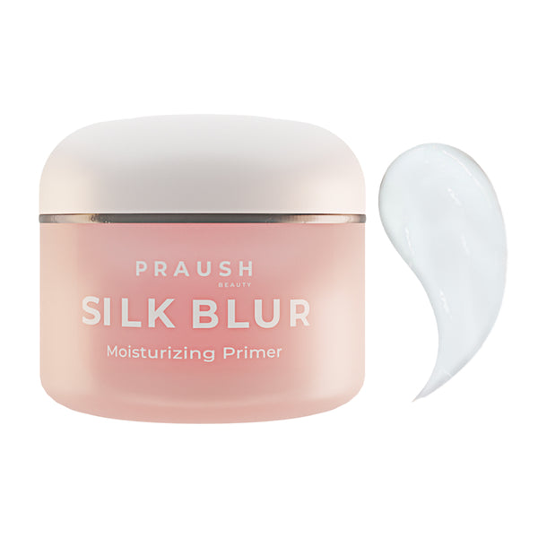 Silk Blur Moisturising Primer with Hyaluronic Acid & Avocado Extracts for Instant Daily Glow