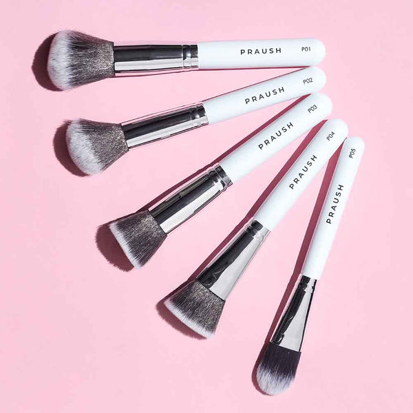 5 Pcs Essentials Face Brush Set