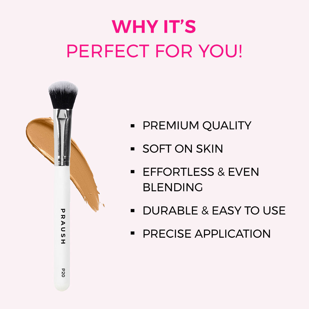 Buy Professional Dense Tapered Concealer/Foundation Brush online in
