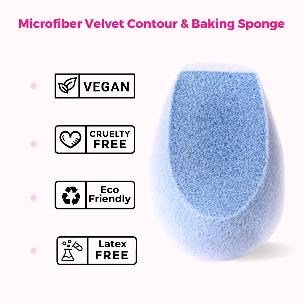 Velvety Microfibre Sponge