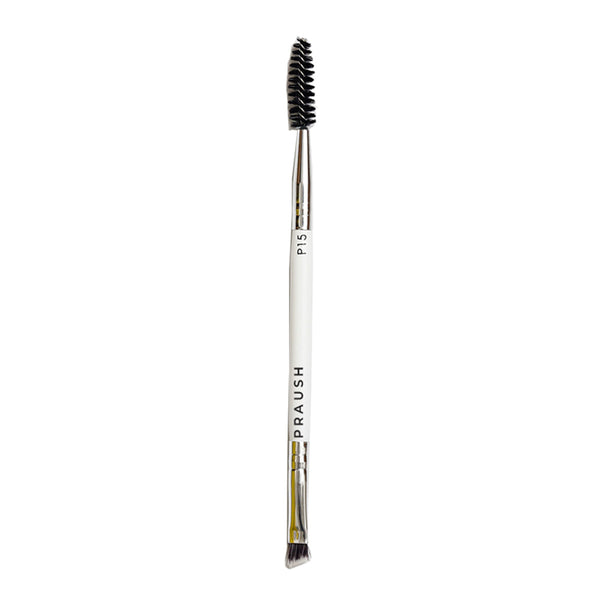 P15 - Brow Spoolie & Angled Brow 2 in 1 Brush